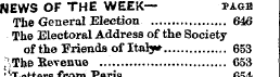 NEWS OF THE WEEK— *agb The General Elect...