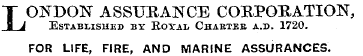 LONDON ASSURANCE CORPORATION, Establishe...