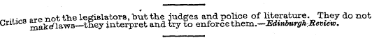 n i >¦» are not the legislators, but the...