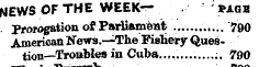NEWS OF THEWEEKr- *AGH Prorogation of Pa...
