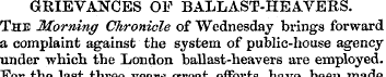 GRIEVANCES OF BALLAST-HEAVERS. The Morni...