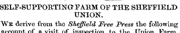 SELF-SUPPORTING FABM OF THE SHEFFIELD UN...