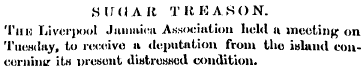 SUGAR TREASON. Tin: LiverjHiol Jamaica A...