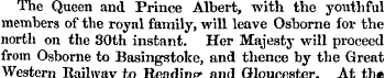 The Queen and Prince Albert, with the yo...