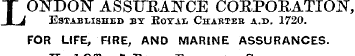 LONDON ASSURANCE CORPORATION, Establishe...