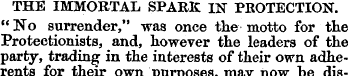 THE IMMORTAL SPARK IN PROTECTION. " No s...