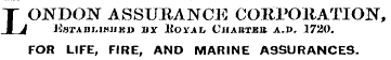 LONDON ASSURANCE CORPORATION, Establishe...