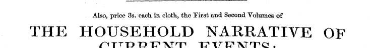 Also, price 3s. each in cloth, THE HOUSE...