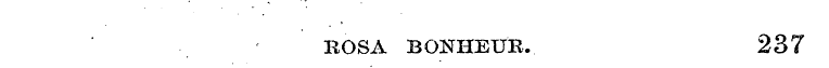 ROSA BONHEUR. 237
