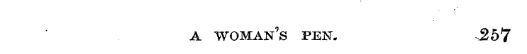 a woman's fen. ,257