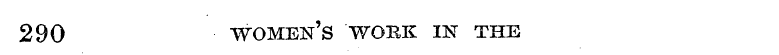 290 women's woek in the