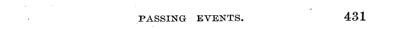 PASSING EVENTS. 431