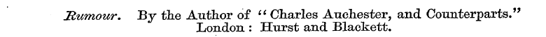 Humour. By the Author London of : " Hurs...