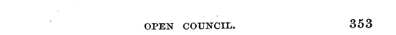 OPEN COUNCIL. 358