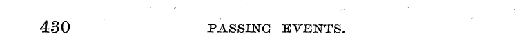 430 PASSING EVENTS.
