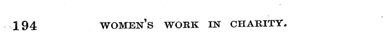 194 women's work in charity.