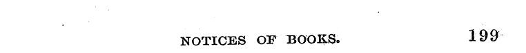 NOTICES OF BOOKS. 19£f