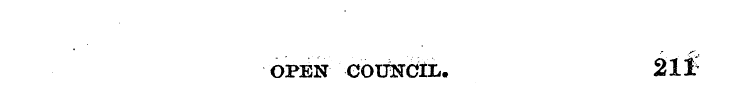 OPEN COUNCIL. 211?