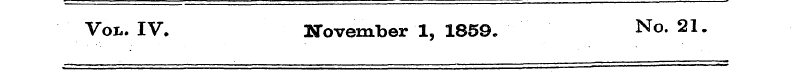 Vol. IV. November 1, 1859. No. 21.