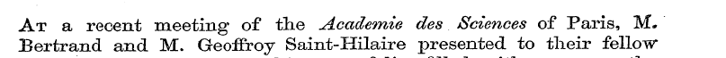 At a recent meeting of the AcademiG des ...