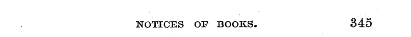 NOTICES OF BOOKS. 845