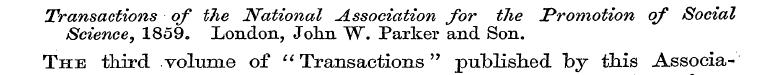 Transactions of the National dissociatio...