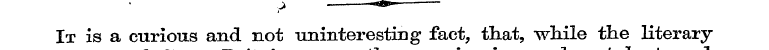 ¦± -**«— It is a curious and not uninter...