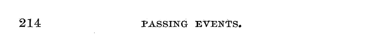 214 PASSING EVENTS.