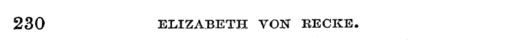 230 ELIZABETH VON RECKB.