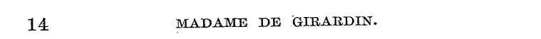 14 MADAME DE GIEARDIN.