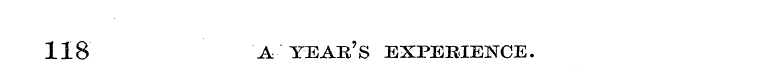 118 a year's experience.