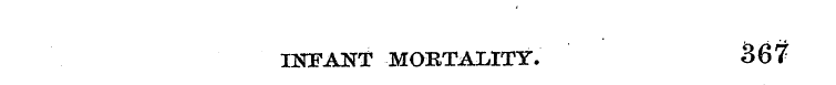 INFANT MOBTALITY. 367