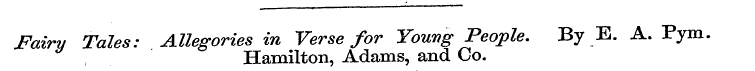 JFairy Tales: Allegories Hamilton in Ver...