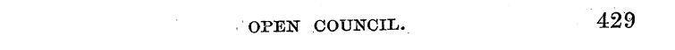 429 OPEN COUNCIL.