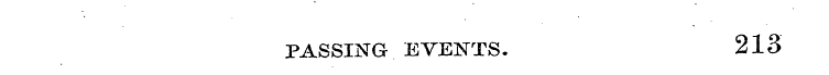 PASSING EVENTS. 213