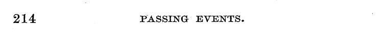 214 PASSING EVENTS.