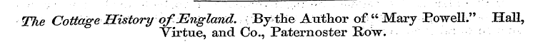 The Cottage History of Virtue Eng , land...