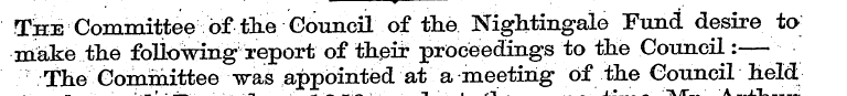 • • • —:. . * — The . Committee . of the...