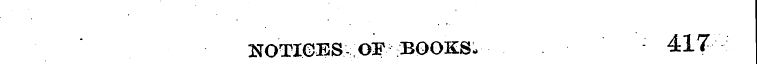 NOTICES QfE BOOKS - 417