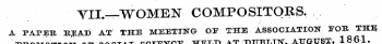 YIL-r-WOMEN COMPOSITORS. A PAPER K^AI) A...