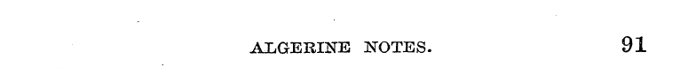 A3LGERINE NOTES. 91