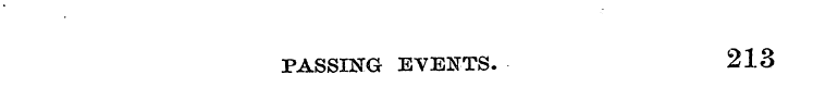 PASSING EVENTS. 213