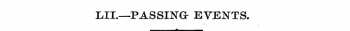 LIL—PASSINGS EVENTS..A. ___
