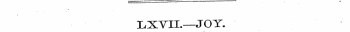 LXVII.-JOY.