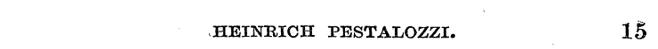 HEINRICH PESTALOZZI. IS