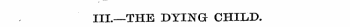 III.—THE DYING CHILD.