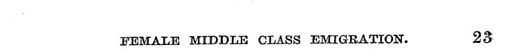 FEMALE MIDDLE CLASS EMIGRATION. 23