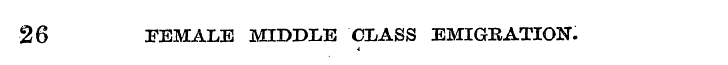 26 FEMALE MIDDLE CLASS EMIGRATION. 4