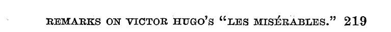 BEMABKS ON VICTOR HUGO'S "l,ES MISSEL AB...