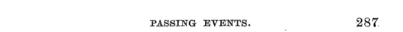 PASSING EVENTS. 287.
